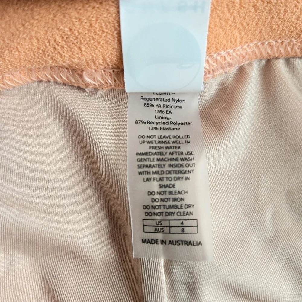 New Gnash Swim x Free People Towelling Swim Shorts New Size Small/4 US